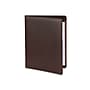 Bond Street Faux Leather Portfolio Case with Zipper Closure, Brown (WRC1511BS-BROWN)~#|#~sp126688806_sc7