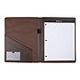 Bond Street Faux Leather Portfolio Case with Zipper Closure, Brown (WRC1511BS-BROWN)~#|#~sp126688807_sc7