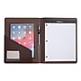 Bond Street Faux Leather Portfolio Case with Zipper Closure, Brown (WRC1511BS-BROWN)~#|#~sp126688808_sc7