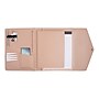 Bond Street Faux Leather Portfolio Case with Snap Closure, Rose (WRC5195BS-ROSE)~#|#~sp126688816_sc7