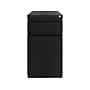 Hirsh 2-Drawer Mobile Vertical File Cabinet, Letter Size, Lockable, 27.75"H x 15"W x 19.88"D, Black (25032)~#|#~sp126688832_sc7