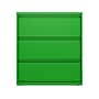 Hirsh HL10000 Series 3-Drawer Lateral File Cabinet, Locking, Letter/Legal, Screaming Green, 36" (24253)~#|#~sp126688858_sc7