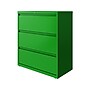 Hirsh HL10000 Series 3-Drawer Lateral File Cabinet, Locking, Letter/Legal, Screaming Green, 36" (24253)~#|#~sp126688859_sc7