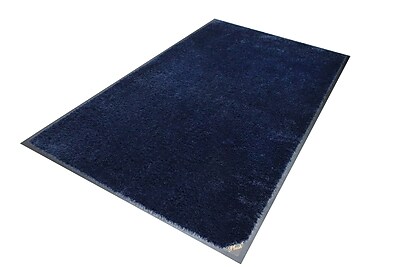 M+A Matting Classic Plush Commercial Wiper Entrance Floor Mat, Cleats Plus, 3′ x 5′ Deeper Navy (1805135690) Sansujyuku sansujyuku.com