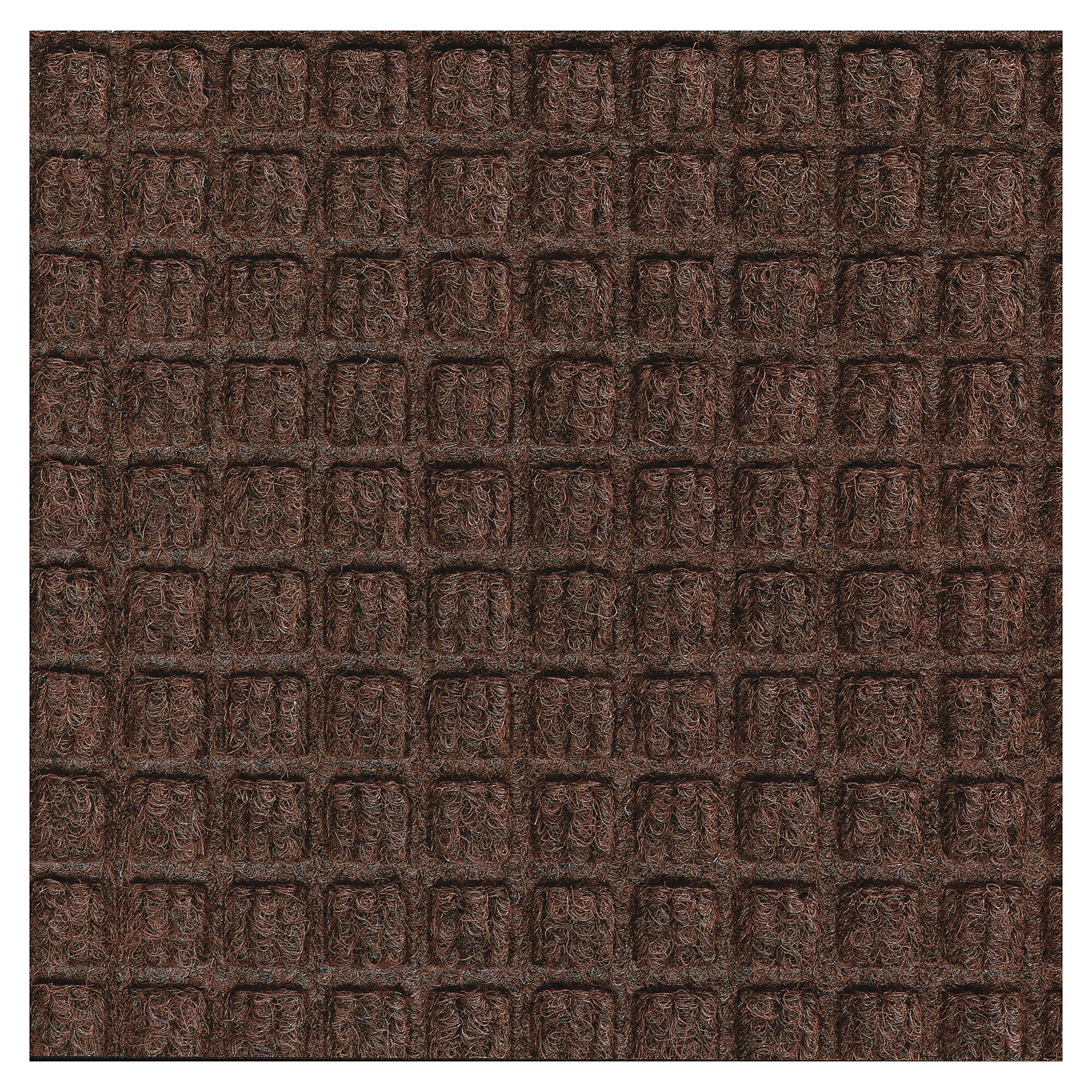 M+A Matting WaterHog Squares Commercial Wiper/Scraper Entrance Floor Mat, 3′ x 10′, Dark Brown(20052310170) Sansujyuku sansujyuku.com