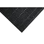 M+A Matting WaterHog Max Herringbone Fashion Mat, Universal Cleated, 4' x 6', Black Smoke (22417046070)~#|#~sp126827724_sc7