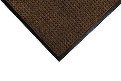 M+A Matting WaterHog Squares Commercial Wiper/Scraper Entrance Floor Mat, 3′ x 10′, Dark Brown(20052310170) Sansujyuku sansujyuku.com