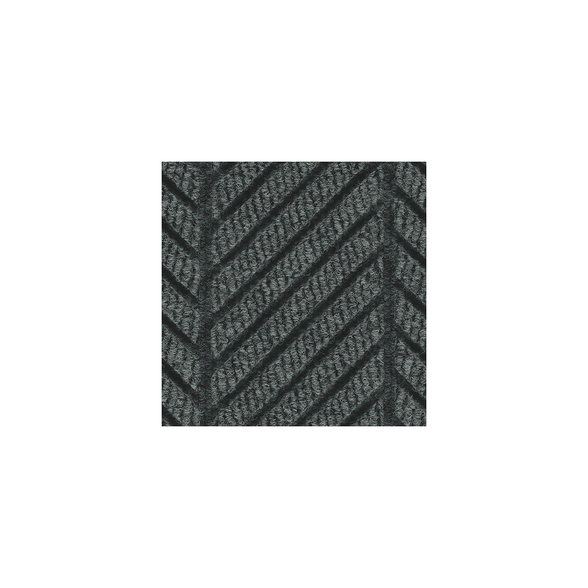 M+A Matting WaterHog Max Herringbone Classic Mat, Smooth, 4′ x 6′, Black Smoke (22407046170) Sansujyuku sansujyuku.com