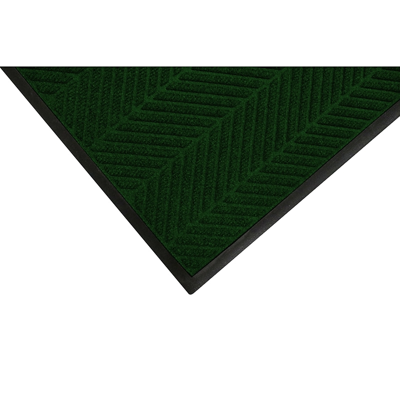 M+A Matting WaterHog Max Herringbone Classic Mat, Universal Cleated, 3' x 5', Southern Pine (22407235070) image 1