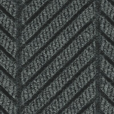 M+A Matting WaterHog Max Herringbone Commercial Wiper/Scraper Entrance Floor Mat, 4′ x 6′, Black Smoke (22417046170) Sansujyuku sansujyuku.com