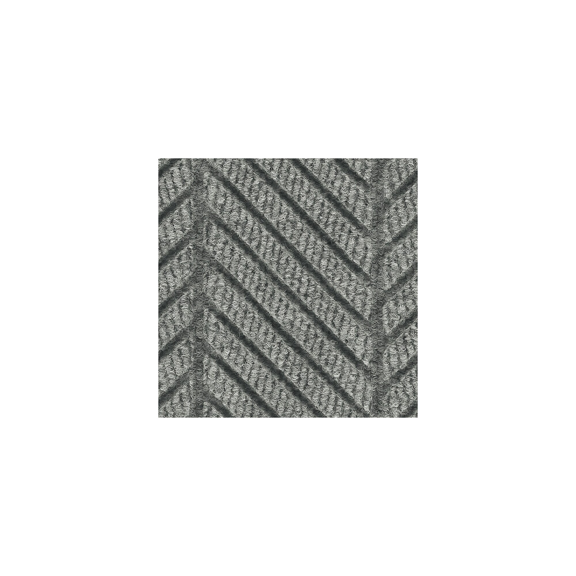M+A Matting WaterHog Max Herringbone Classic Mat, Smooth, 4′ x 6′, Grey Ash (22407346170) Sansujyuku sansujyuku.com