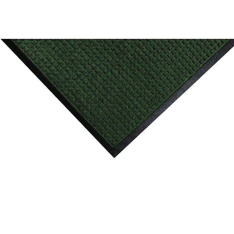 M + A Matting WaterHog Classic Commercial Wiper/Scraper Entrance Floor Mat, 6' x 10', Evergreen (20059610070) image 1