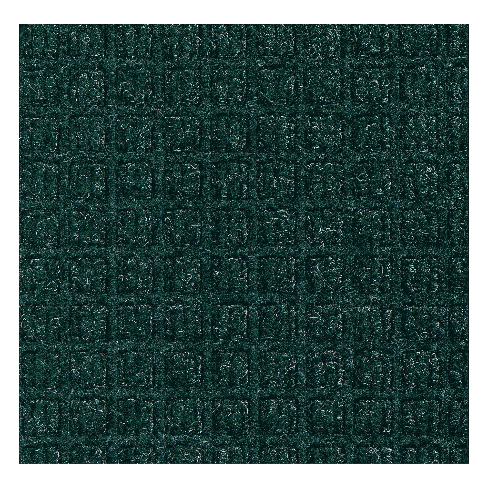 M+A Matting WaterHog Squares Classic Mat, Smooth, 4′ x 10′, Evergreen (20059410170) Sansujyuku sansujyuku.com