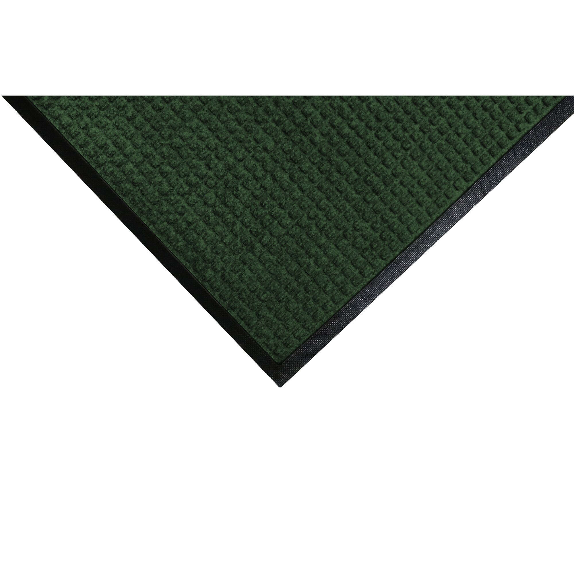 M+A Matting WaterHog Squares Classic Mat, Smooth, 4′ x 6′ Evergreen (2005946170) Sansujyuku sansujyuku.com