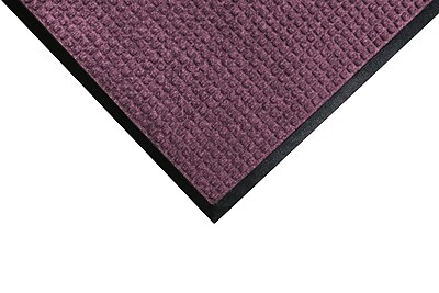M+A Matting WaterHog Squares Commercial Wiper/Scraper Entrance Floor Mat, 3′ x 5′, Bordeaux(2006035170) Sansujyuku sansujyuku.com