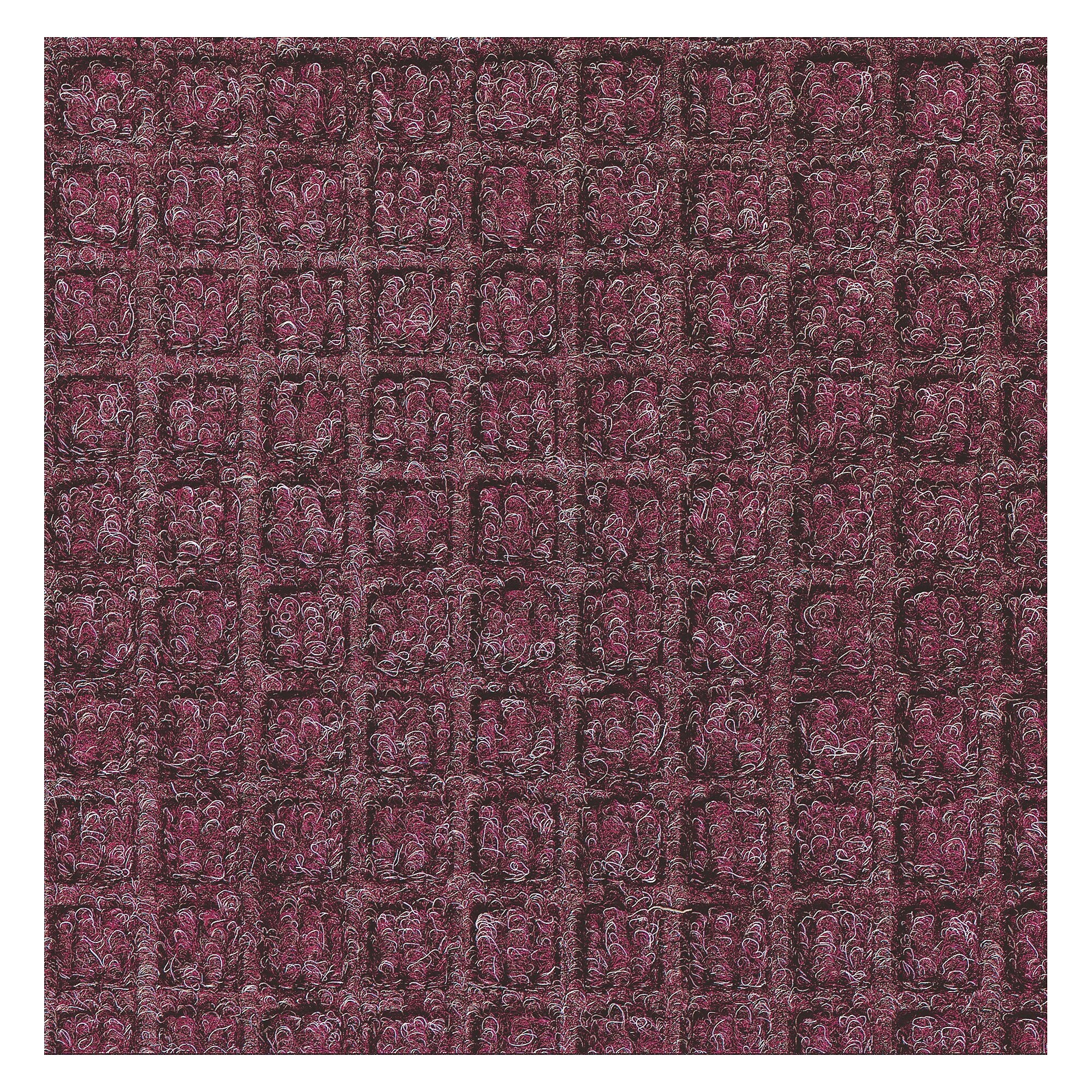 M+A Matting WaterHog Squares Commercial Wiper/Scraper Entrance Floor Mat, 3′ x 5′, Bordeaux(2006035170) Sansujyuku sansujyuku.com