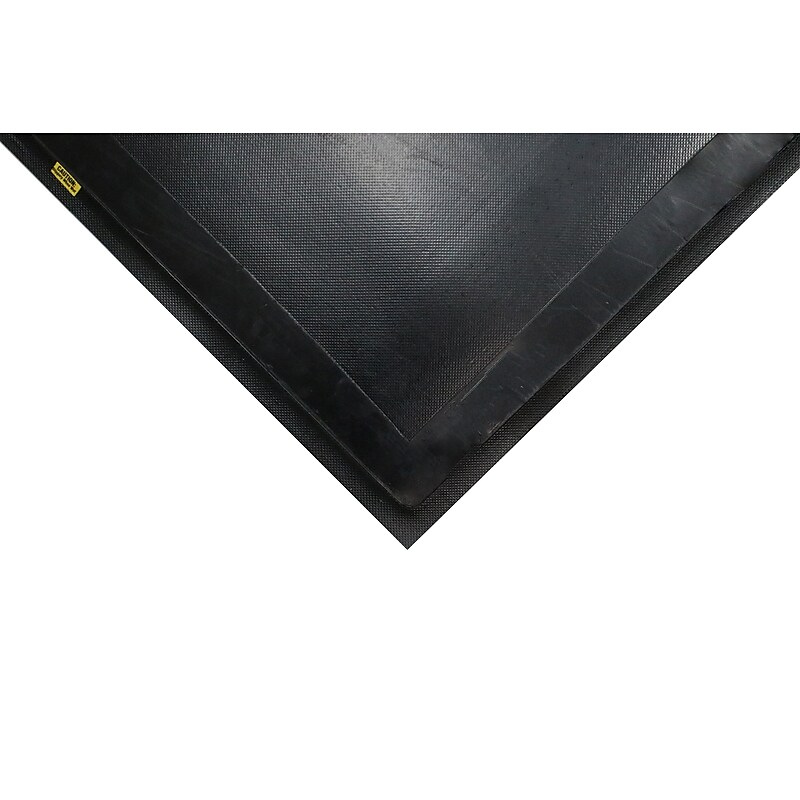 M + A Matting CleanShield Stride Commercial Wiper/Scraper Floor Mat Frame, 2.67' x 2.21', Black (410023100) image 1