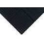 M + A Matting Hog Heaven 18" Modular Tile Anti-Fatigue Mat, 1.82' x 1.82', Black Corner (447103100)~#|#~sp126828305_sc7