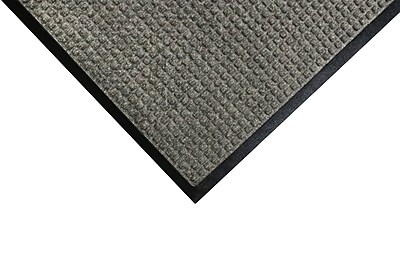 M+A Matting WaterHog Squares Commercial Wiper/Scraper Entrance Floor Mat, 2′ x 3′, Medium Grey (2005723170) Sansujyuku sansujyuku.com