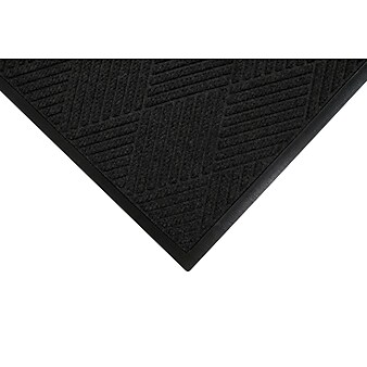 M+A Matting  WaterHog Max Diamond Classic Mat, universal cleated, 3' x 10', Black Smoke (229570310070)