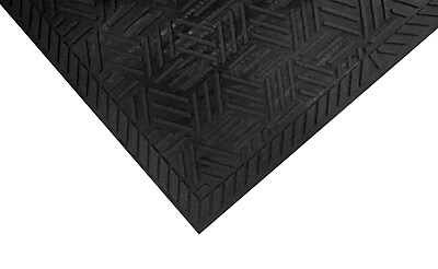 M+A Matting SuperScrape Plus Commercial Outdoor Scraper Entrance Floor Mat, 4′ x 6′ Black (5558046100) Sansujyuku sansujyuku.com