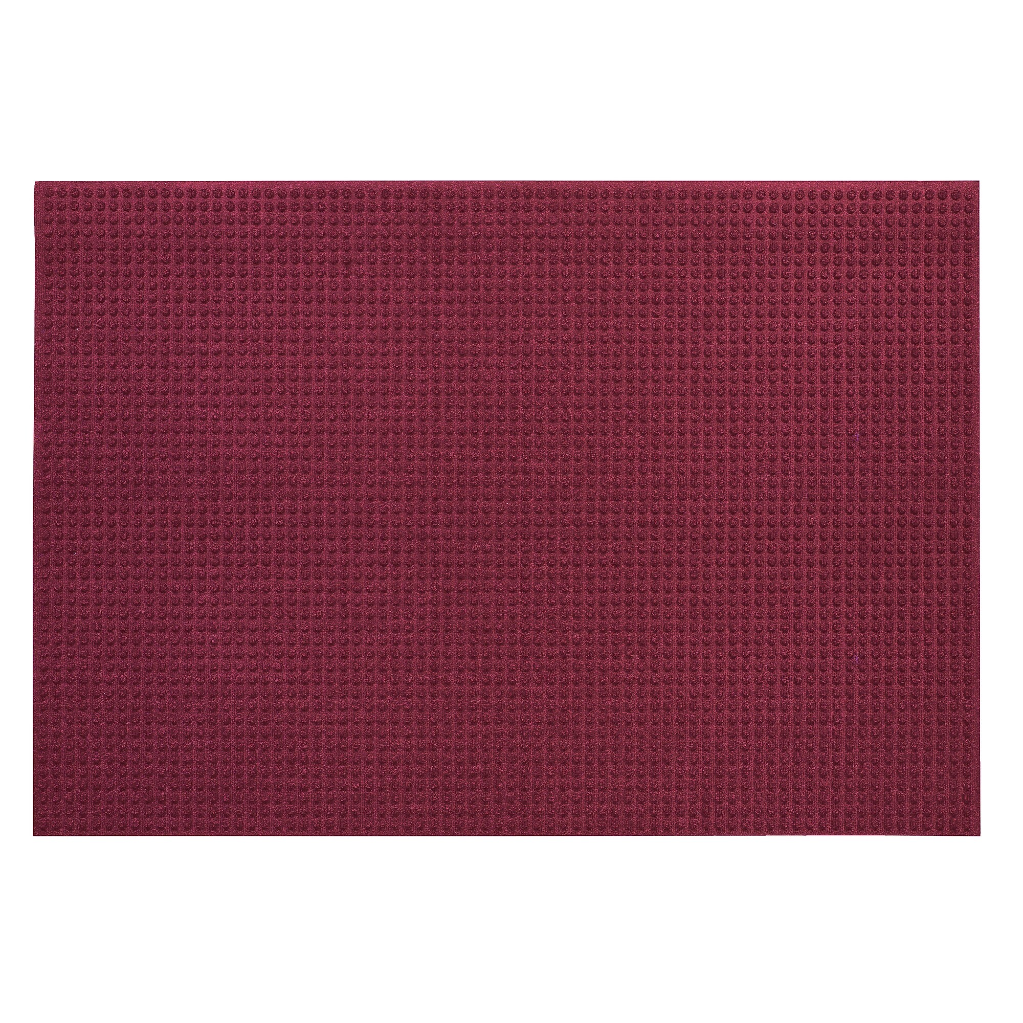 M+A Matting WaterHog Forklift Commercial Floor Mat, 4′ x 6′, Red/Black (12535546110) Sansujyuku sansujyuku.com