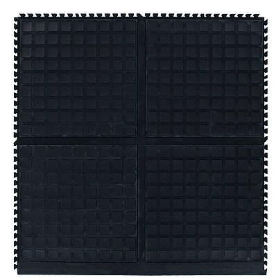 M+A Matting Hog Heaven Modular Tiles, 1.5′ x 2′, Black (447102100) Sansujyuku sansujyuku.com