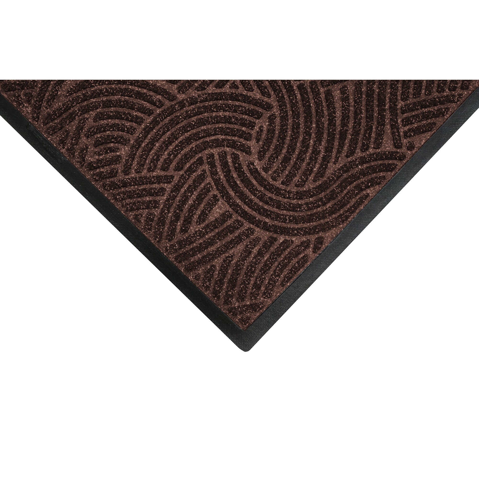 M + A Matting WaterHog Plus Commercial Wiper/Scraper Entrance Floor Mat, Cleated, 3′ x 10′ Chestnut Brown (18575310090) Sansujyuku sansujyuku.com