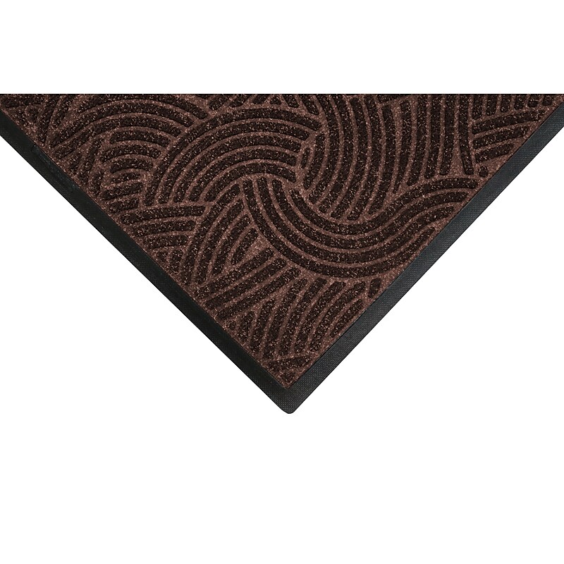 M + A Matting WaterHog Plus Indoor Mat, 2.92' x 9.67', Chestnut Brown (18575310090) image 1