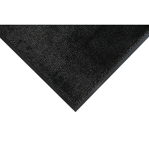 M+A Matting MicroLuxx Indoor Mat, 3.75' x 5.75', Black (12016646150 ...