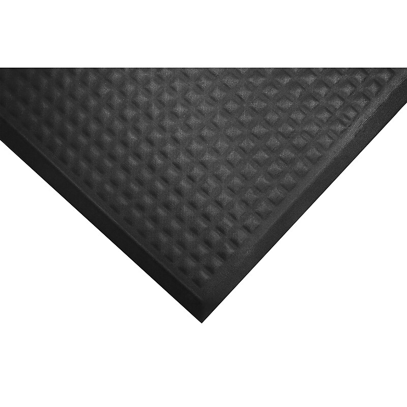 M + A Matting Comfort Premier Anti-Fatigue Commercial Floor Mat, 2' x 3', Black (594023000) image 1
