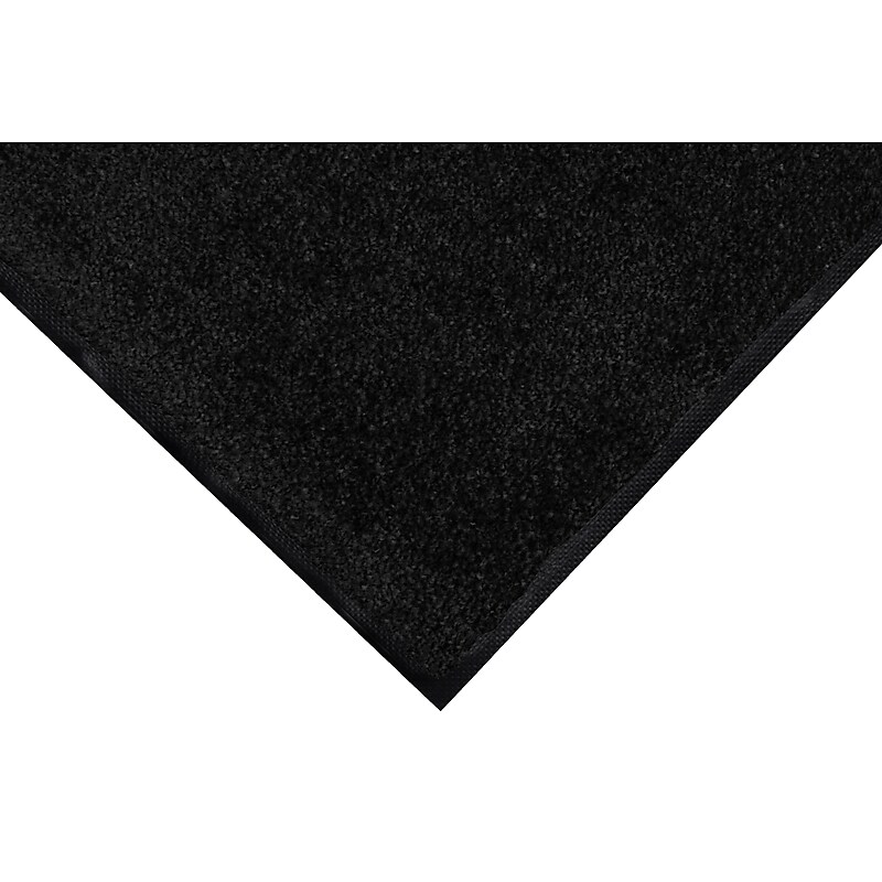 M+A Matting ColorStar Indoor Mat, 2.91' x 4.91', Solid Black (100435540) image 1