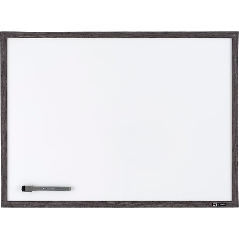Quartet Steel Dry-Erase Whiteboard, Gray Frame, 2' x 1.5' (Q052317W00-STPR) image 1