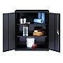 Hirsh 42" Steel Storage Cabinet with 3 Shelves, Black (22002)~#|#~sp126837061_sc7