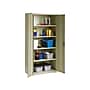 Hirsh 72" Steel Storage Cabinet with 5 Shelves, Putty (22004)~#|#~sp126837072_sc7