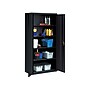 Hirsh 72" Steel Storage Cabinet with 5 Shelves, Black (22005)~#|#~sp126837080_sc7
