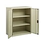 Hirsh 42" Steel Storage Cabinet with 3 Shelves, Putty (22001)~#|#~sp126837086_sc7