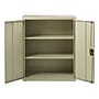 Hirsh 42" Steel Storage Cabinet with 3 Shelves, Putty (22001)~#|#~sp126837087_sc7