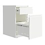 Hirsh 2-Drawer Mobile Vertical File Cabinet, Letter Size, Lockable, 27.75"H x 15"W x 19.88"D, White (25033)~#|#~sp126837094_sc7