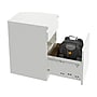 Hirsh 2-Drawer Mobile Vertical File Cabinet, Letter Size, Lockable, 27.75"H x 15"W x 19.88"D, White (25033)~#|#~sp126837095_sc7