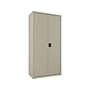 Hirsh 72" Steel Wardrobe Cabinet with 4 Shelves, Putty (22631)~#|#~sp126837099_sc7