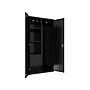 Hirsh 72" Steel Janitorial Storage Cabinet with 3 Shelves, Black (24033)~#|#~sp126837113_sc7