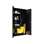 Hirsh 72" Steel Janitorial Storage Cabinet with 3 Shelves, Black (24033)~#|#~sp126837114_sc7