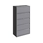 Hirsh HL10000 Series 5-Drawer Lateral File Cabinet, Locking, Letter/Legal, Arctic Silver, 36" (23747)~#|#~sp126837117_sc7