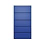 Hirsh HL10000 Series 5-Drawer Lateral File Cabinet, Locking, Letter/Legal, Classic Blue, 36" (24260)~#|#~sp126837429_sc7