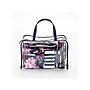 Modella Blockbuster Blue Floral PVC/Polyester 8-Piece Tote Set, Large (A28621)~#|#~sp126837443_sc7