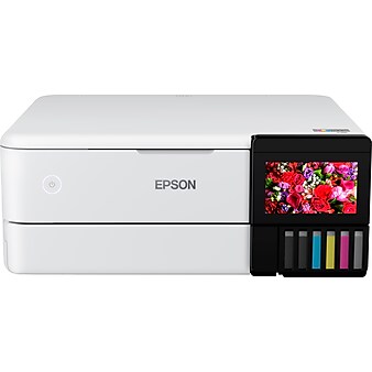 Epson EcoTank Photo ET-8500 Wireless Color All-in-One Inkjet Printer (C11CJ20201)