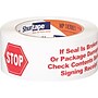 Shurtape HP 240 Packing Tape, 1.88" x 109.36 yds., White/Red, 36/Carton (124152)~#|#~sp126837854_sc7