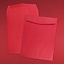 JAM Paper 10 x 13 Open End Catalog Colored Envelopes, Red Recycled, 100/Pack (V0128192)~#|#~sp126919164_sc7