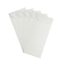 JAM Paper Strathmore Open End #12 Currency Envelope, 4 3/4" x 11", Bright White Wove, 50/Pack (191253I)~#|#~sp126919278_sc7